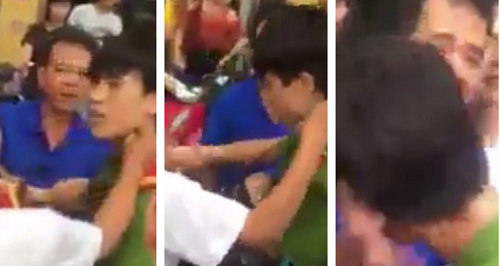 Xác nhận thanh niên mang cảnh phục bị dân vây đánh trên phố là công an