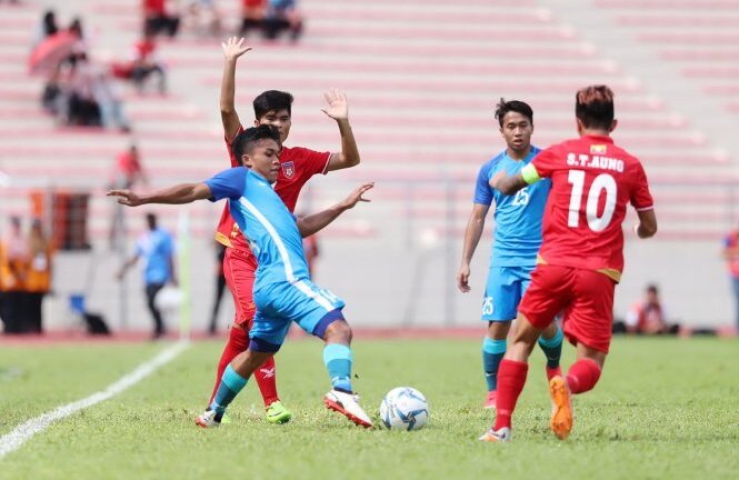 Trực tiếp Myanmar vs Singapore: Chiến thắng thuyết phục (Sea Games 29)