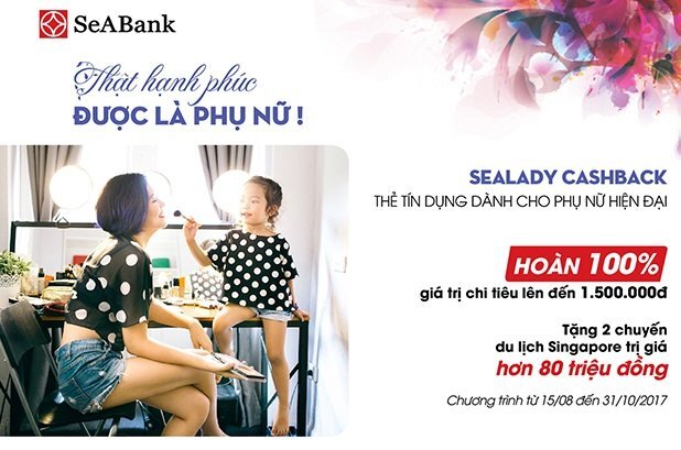 SeABank ra mắt thẻ tín dụng dành riêng cho phụ nữ