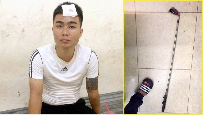 Khởi tố tên côn đồ dùng gậy golf đánh cảnh sát giao thông