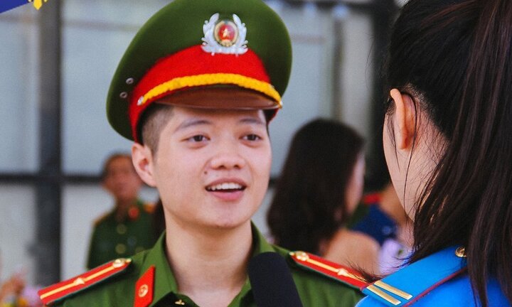 Bật mí chàng trai đầu tiên của Học viện Cảnh sát tham gia Tàu thanh niên Đông Nam Á 2017
