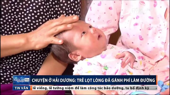 Hải Dương: Trẻ lọt lòng cũng 'gánh' phí làm đường