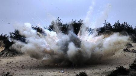 Nổ bom 6 người chết ở Khánh Hòa: Sức công phá của đạn pháo 105mm