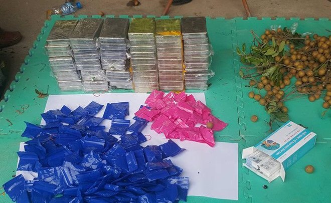 Lộ trình lắt léo của lô ma túy ngụy trang tinh vi trong thùng nhãn