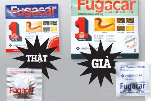 Cấm lưu hành lô hàng Fugacar bị cho là thuốc giả
