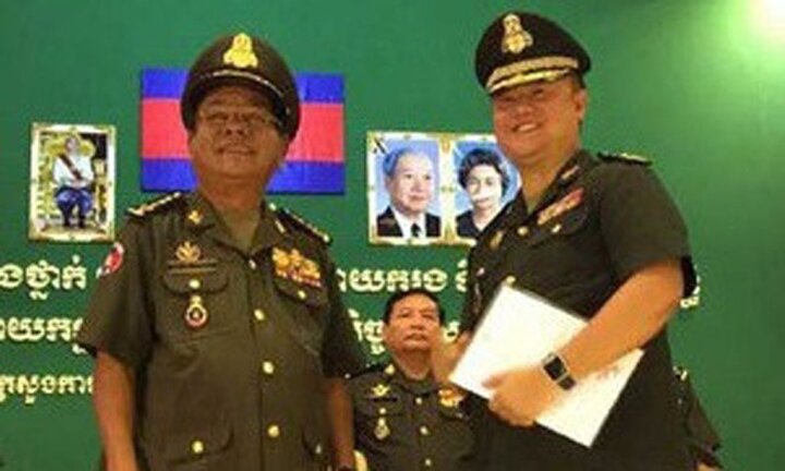 Con trai Thủ tướng Campuchia làm Tổng cục trưởng Tình báo Bộ Quốc phòng