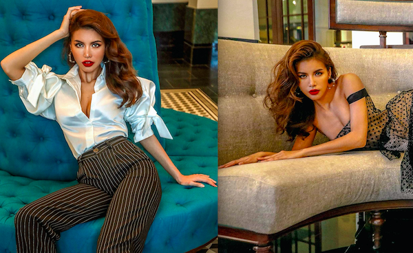 'Angelina Jolie phiên bản Việt' trễ nải khoe vòng 1 hờ hững