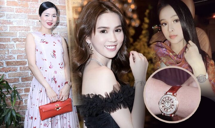 Mỹ nhân Vbiz chạy đua trang sức tiền tỷ, phải diện đồ càng đắt mới sang