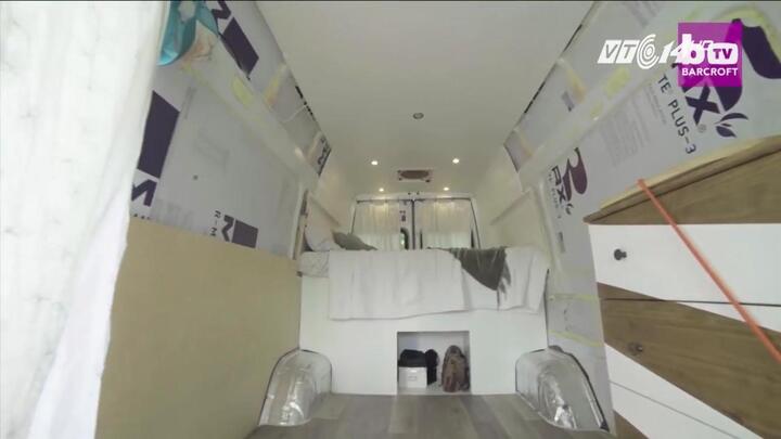 Biến ô tô thành nhà di động, tiết kiệm hàng chục triệu đồng/tháng