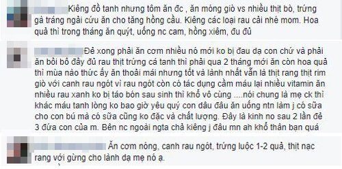 Con dâu cầu cứu hội chị em khi 20 ngày ở cữ được mẹ chồng cho ăn liên tục mì cá