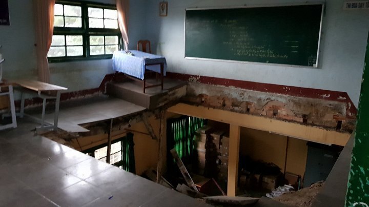Sập sàn phòng học, 11 học sinh nhập viện: TP Đà Lạt yêu cầu kiểm tra tất cả các phòng học
