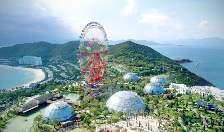 'Bánh xe bầu trời' - Kỷ lục mới tại Vinpearl Land Nha Trang