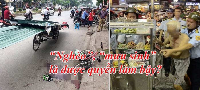 'Nghèo', 'mưu sinh' là được quyền làm bậy?