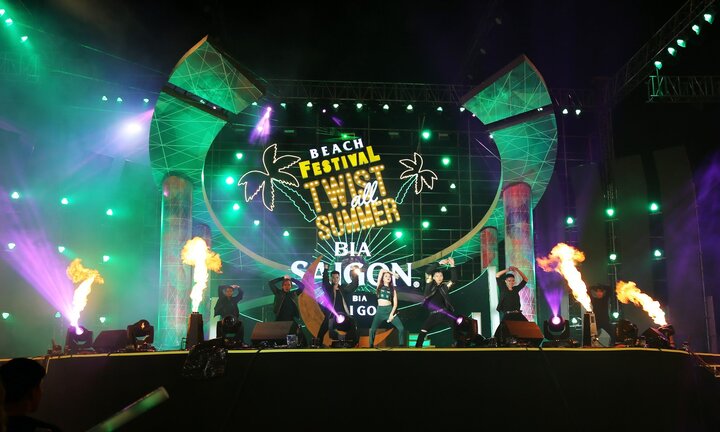 Hòa mình cùng 'Bữa tiệc âm nhạc' hoành tráng của Bia Sài Gòn hai ngày cuối tuần tại Vũng Tàu