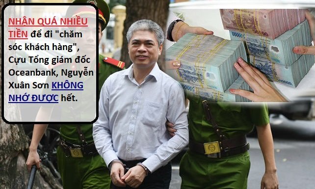 Nhận quá nhiều tiền, Cựu Tổng giám đốc Oceanbank không nhớ được hết