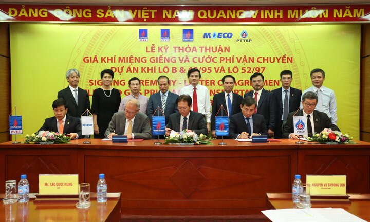 PVN ký kết các thỏa thuận thuộc chuỗi Dự án khí Lô B - Ô Môn