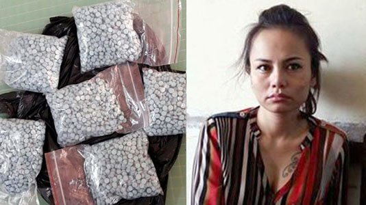 Nữ hành khách xinh đẹp đi taxi mang 6.000 viên thuốc lắc trị giá gần 1 tỷ