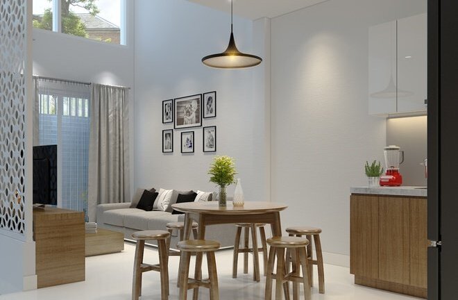 Kiến trúc sư tư vấn thiết kế nhà 2 tầng đẹp mê ly chỉ với 350 triệu đồng