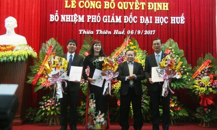 Đại học Huế có 2 tân phó giám đốc