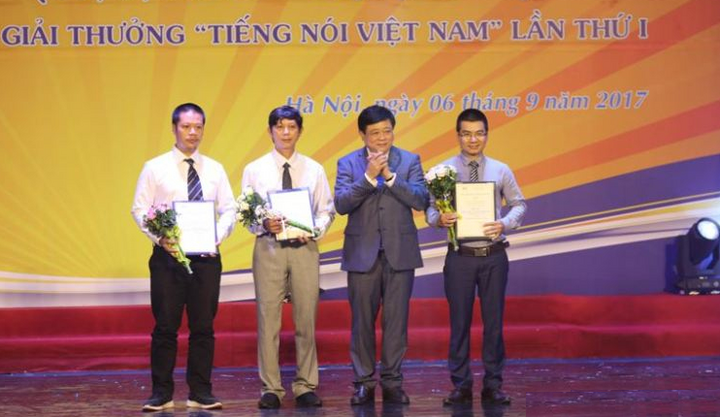 Trao giải thưởng Tiếng nói Việt Nam nhân kỷ niệm 72 năm ngày thành lập VOV