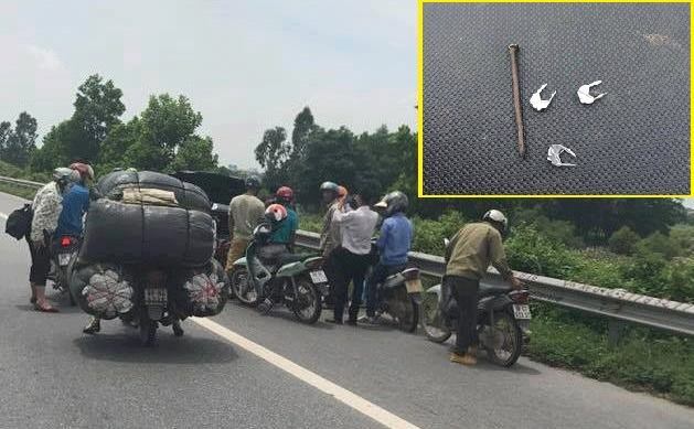 Hàng trăm phương tiện dính bẫy đinh trên cao tốc: Công an Bắc Ninh thông tin bất ngờ