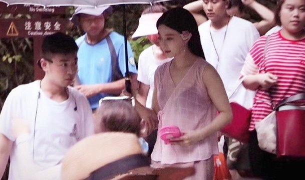 Ảnh hậu trường phim cổ trang của Phạm Băng Băng gây chú ý