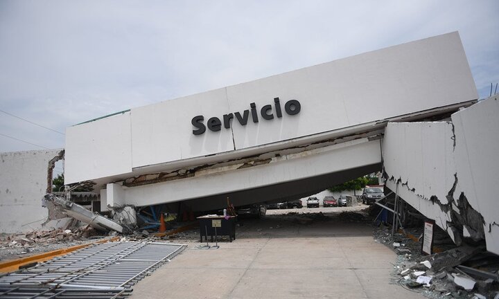 Những hình ảnh khủng khiếp sau trận động đất mạnh nhất thế kỷ ở Mexico