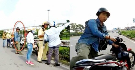 Người đàn ông đuổi đánh thanh niên quay clip CSGT đang làm việc: 'Tôi bị oan'