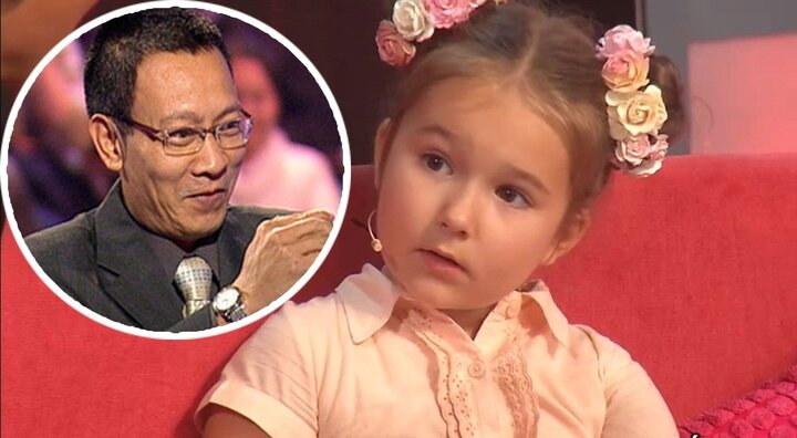 Bé gái 5 tuổi thông thạo 8 thứ tiếng khiến MC Lại Văn Sâm thán phục