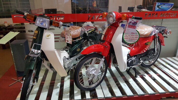 'Anh em sinh đôi nhưng khác bố' với Honda Super Cub, giá chỉ 12 triệu đồng