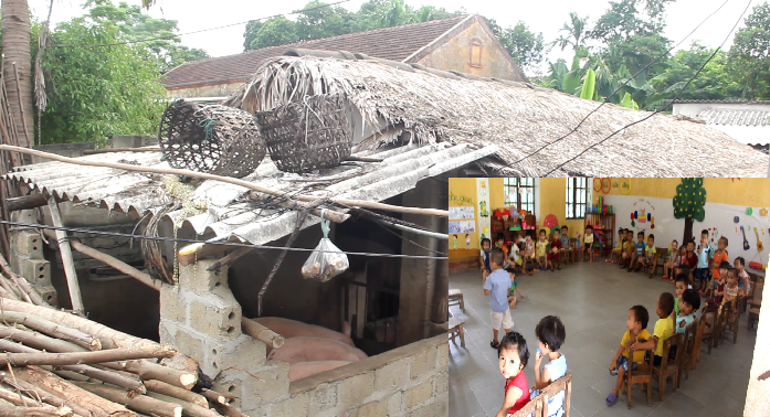 Trường mầm non ở Hà Tĩnh bị 3 trang trại lợn bủa vây gây phẫn nộ