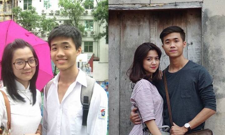 'Phát sốt' với bộ ảnh tình yêu từ thuở 'gà bông' đến khi hạnh phúc trong đám cưới