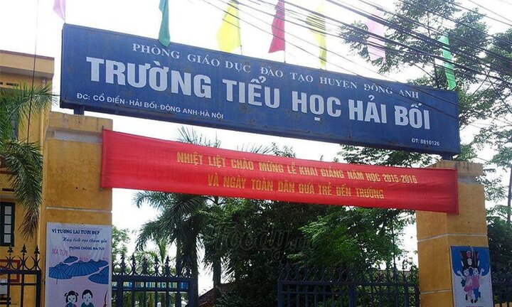 Phụ huynh 'tố' trường tiểu học ở Hà Nội lạm thu: Hiệu trưởng nói gì?