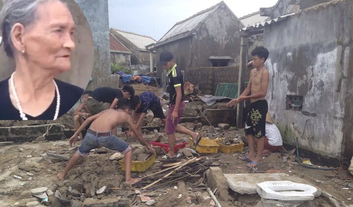 Bão số 10 tàn phá Hà Tĩnh, dân nghèo khóc than: 'Sập hết cả rồi, chả còn chi cả'