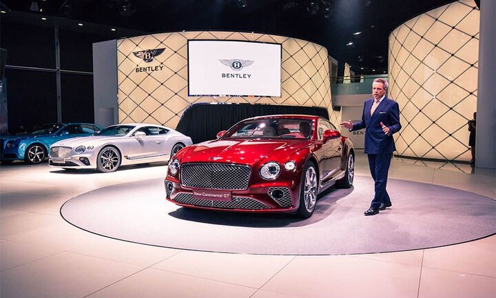 Chiêm ngưỡng vẻ đẹp hút hồn của siêu xe Bentley Continental GT 2018