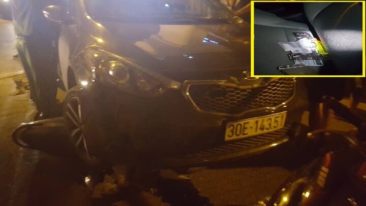 Tài xế mang ma túy đâm thẳng cảnh sát 141 rồi bỏ chạy gây tai nạn liên hoàn