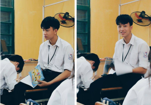 4 nam sinh bất ngờ nổi tiếng sau những bức ảnh chụp lén