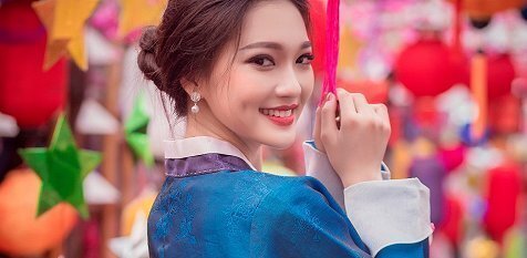 Nữ PG từng lấn át dàn hoa khôi Kinh Bắc đẹp rạng ngời trong bộ ảnh đón Trung thu