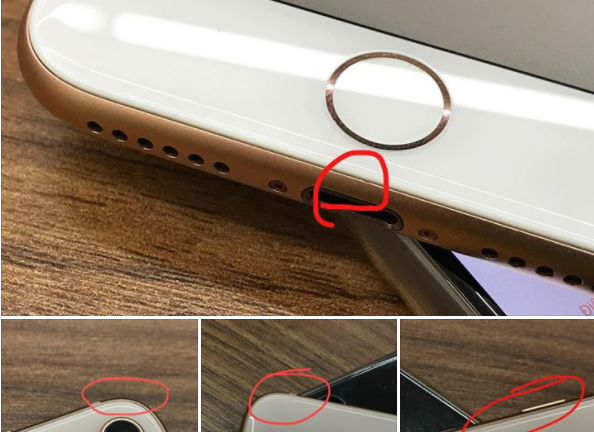 Khách hàng Việt chê iPhone 8 gia công kém, để lộ keo dán