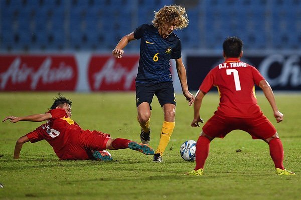 Trực tiếp U16 Việt Nam vs U16 Australia vòng loại U16 Châu Á 2018
