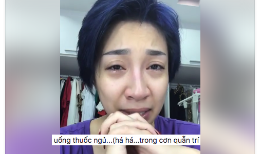 Pha Lê uống thuốc ngủ tự tử vì quẫn trí