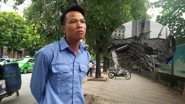 Sập trường mầm non ở Mỹ Đình: Công nhân kể lại giây phút tháo chạy khỏi đống đổ nát