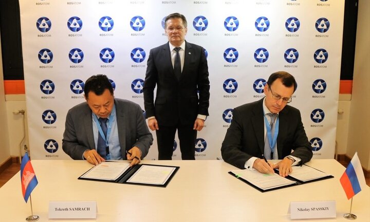 Nga - Campuchia ký thỏa thuận sử dụng năng lượng hạt nhân vì mục đích hòa bình