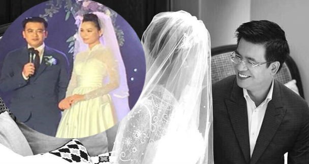 Những hình ảnh hiếm hoi trong lễ cưới của Giám đốc VTV24 Quang Minh