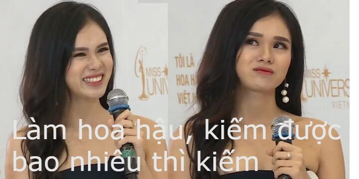 Những câu trả lời 'không đỡ nổi' của thí sinh Hoa hậu Hoàn vũ Việt Nam