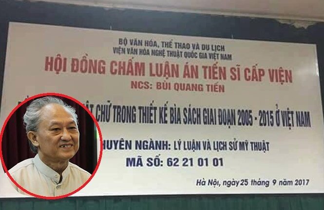 Luận án tiến sĩ về bìa sách bị chê 'thừa giấy vẽ voi': 'Chưa đọc thì đừng phán xét'