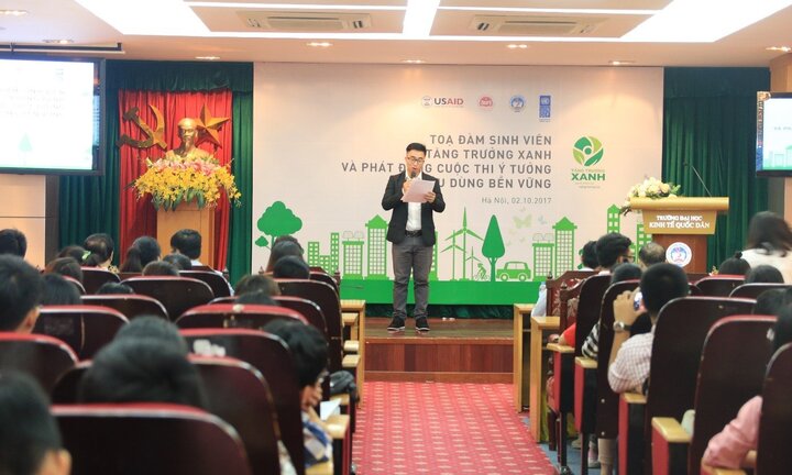 Sinh viên cả nước tham gia đóng góp ý tưởng 'Phát triển bền vững'