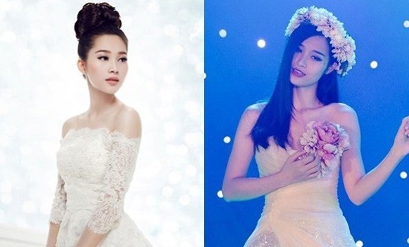 Đặng Thu Thảo - Đông Nhi chưa lên xe hoa đã khiến nhiều người mê mẩn khi diện váy cưới