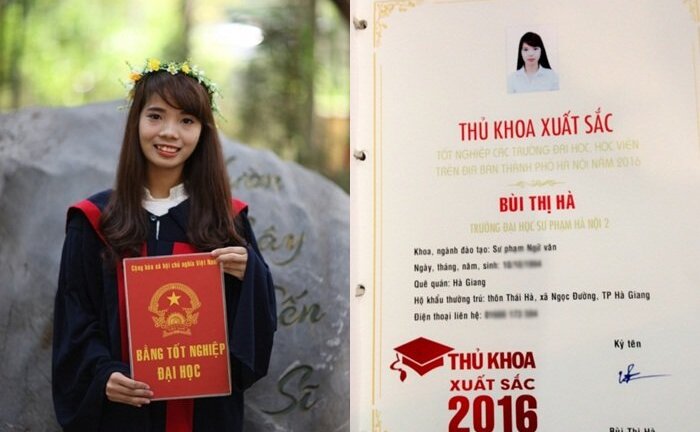 Thủ khoa ĐH Sư phạm Hà Nội 2: 'Hiện em đang ở nhà chăn lợn'