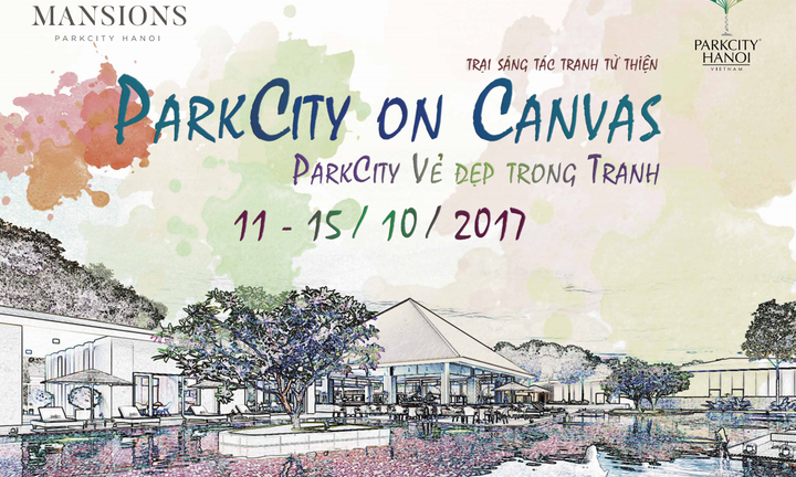 ParkCity Hanoi tổ chức trại sáng tác tranh từ thiện - 'ParkCity vẻ đẹp trong tranh'